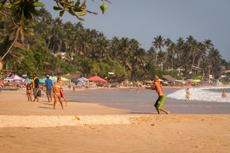 Mirissa Beach and whales watching